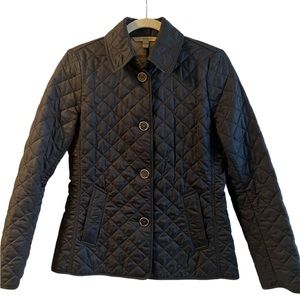 Sold- Burberry Brit ‘Copford' Quilted Jacket - like new condition, midnight ink